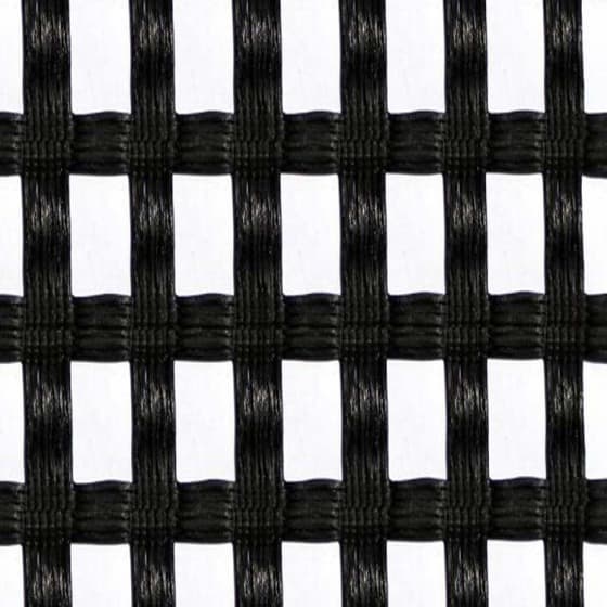PVC coated polyester Geogrid for subgrade reinforcement